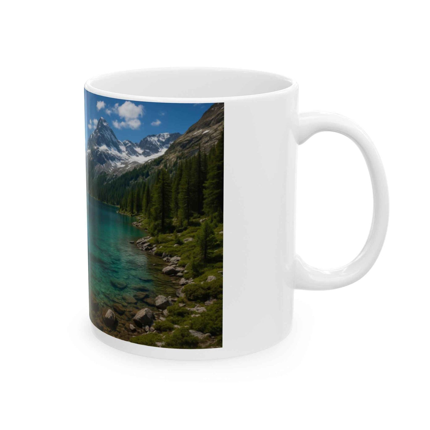 Scenic Nature Mug, Coffee Cup, Travel Gift, Outdoor Lover, Nature Lover Gift, Home Decor, Mountain View Mug
