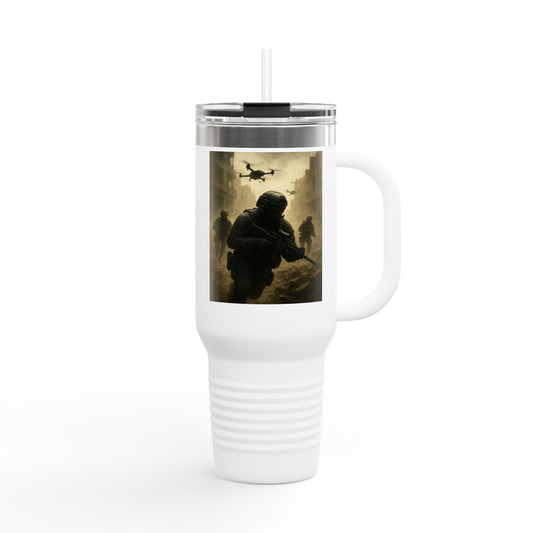 Insulated Travel Mug, 40oz  Digital Art