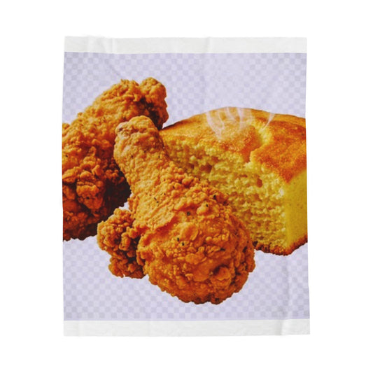 Soul Food Velveteen Plush Blanket