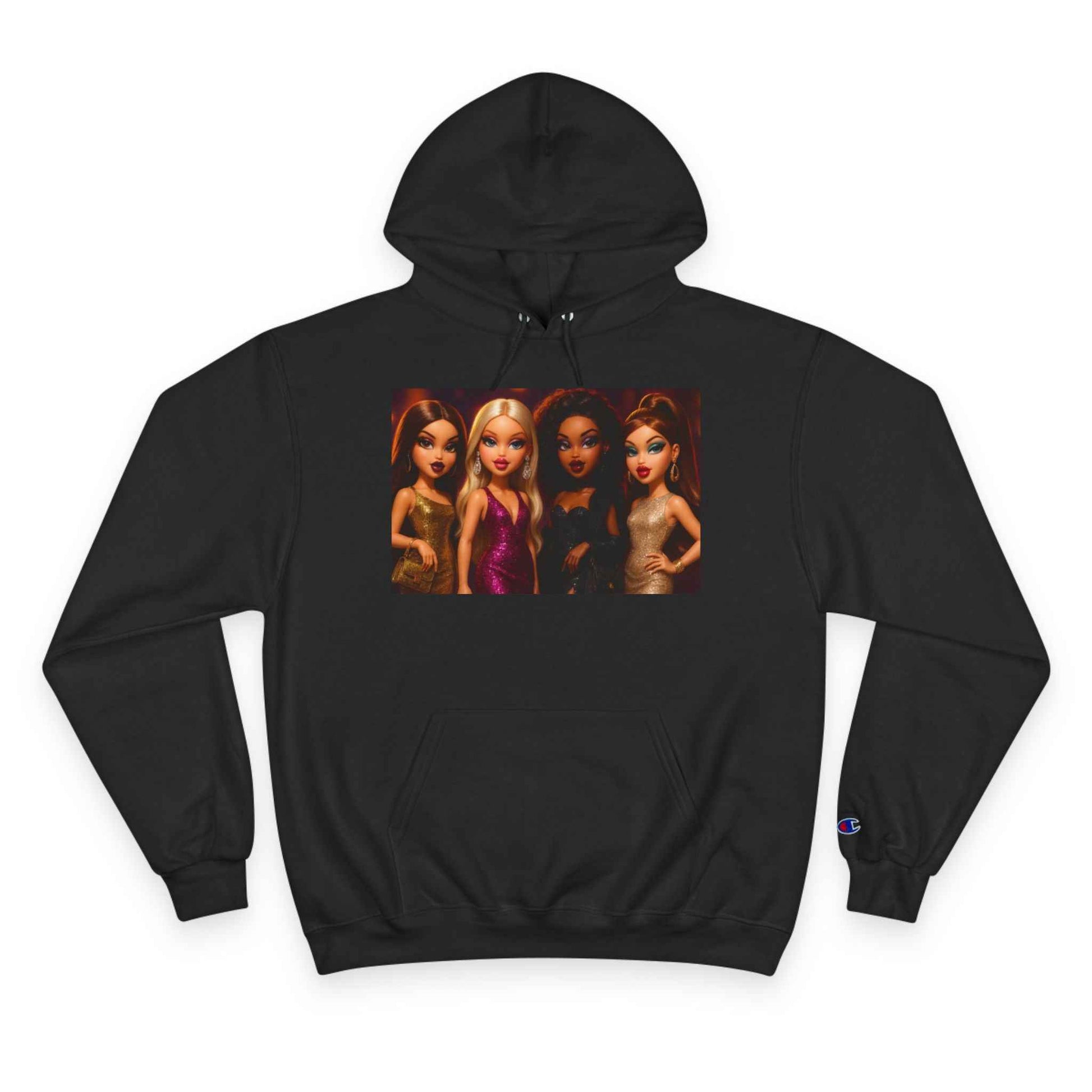 Bratz Doll Hoodie - Retro Streetwear, Casual Wear, Gift for Fashion Lovers, Teen Apparel, Cozy Outfit