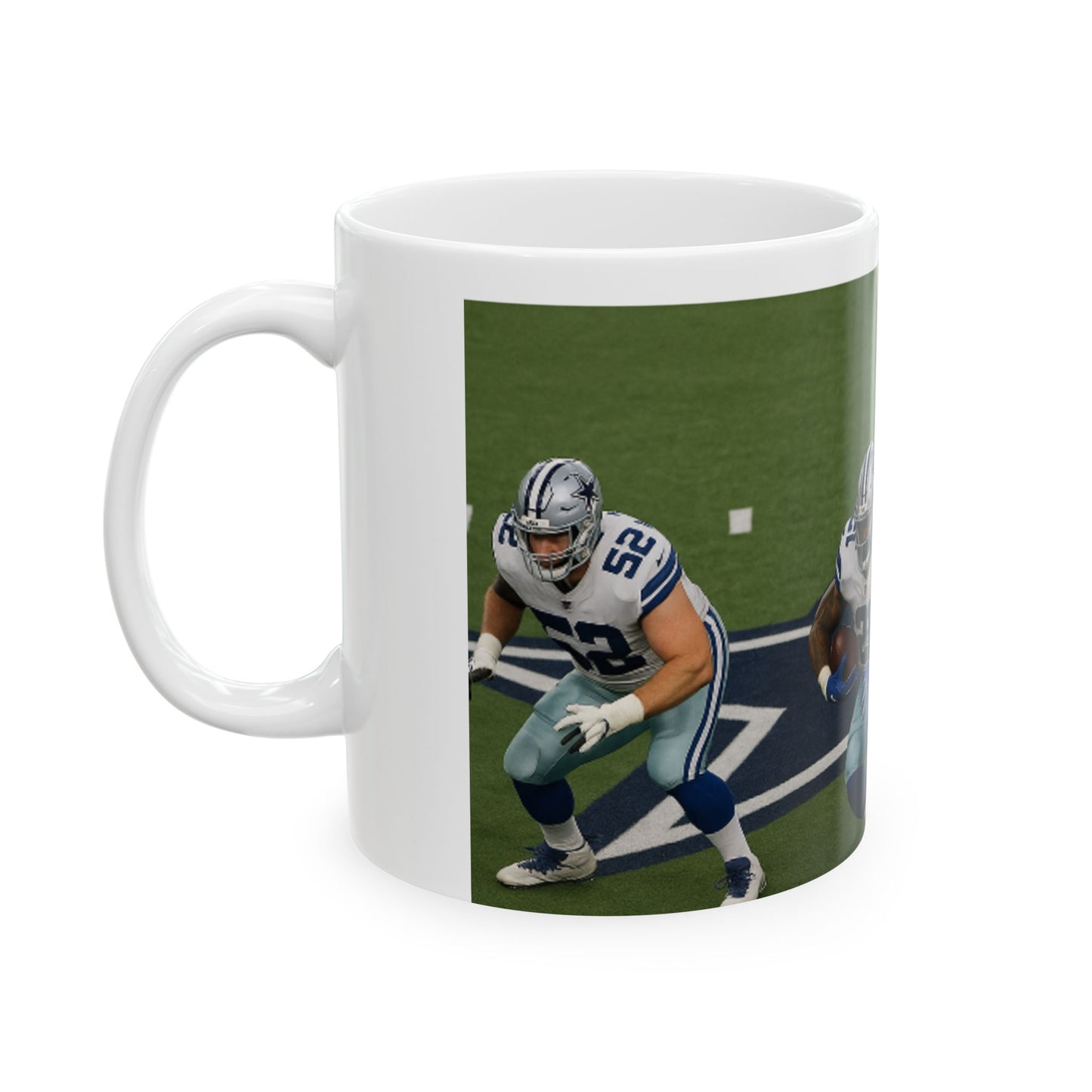 Football Fan Ceramic Mug, NFL Coffee Cup, Sports Gift for Him, Team Spirit Mug, Personalized Mug for Men, Game Day Essentials Digital Art