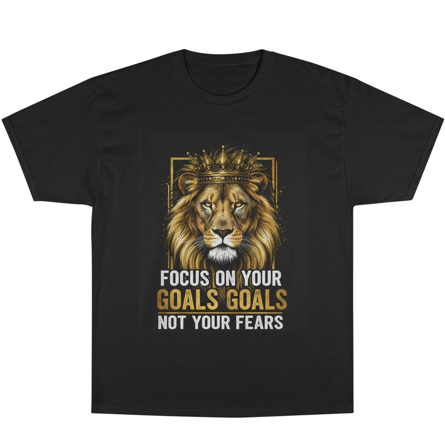 Lion 'Focus On Your Goals' T-Shirt