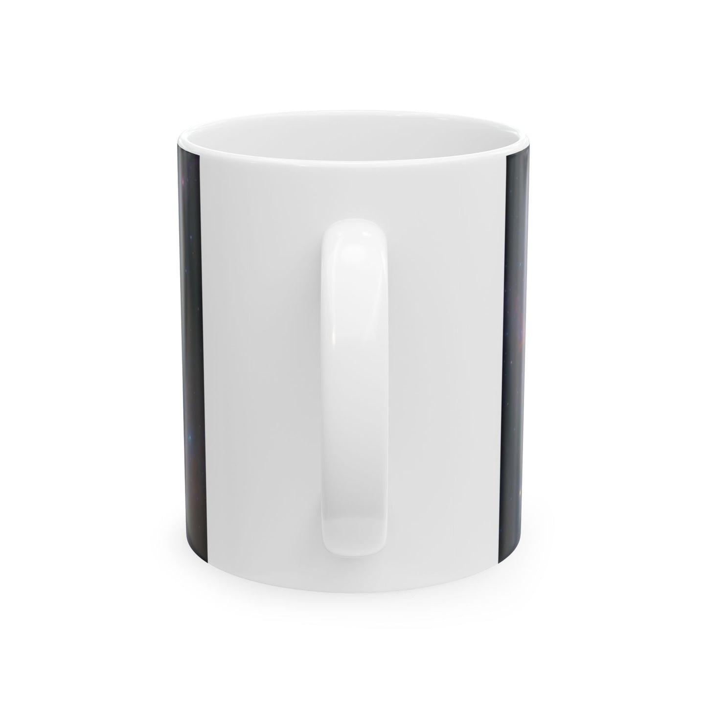 Space Puppy Ceramic Mug - Cute Pet Gift, Dog Lover Cup, Cosmic Coffee Mug, Astronomy Drinkware, Unique Home Decor  Digital Art