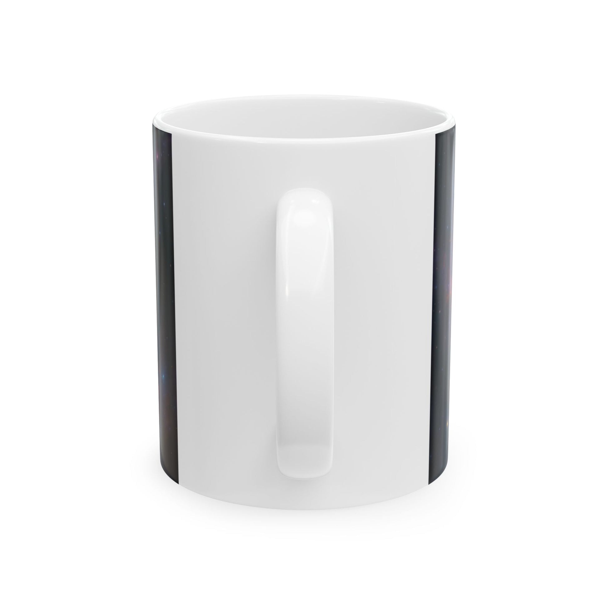 Space Puppy Ceramic Mug - Cute Pet Gift, Dog Lover Cup, Cosmic Coffee Mug, Astronomy Drinkware, Unique Home Decor  Digital Art