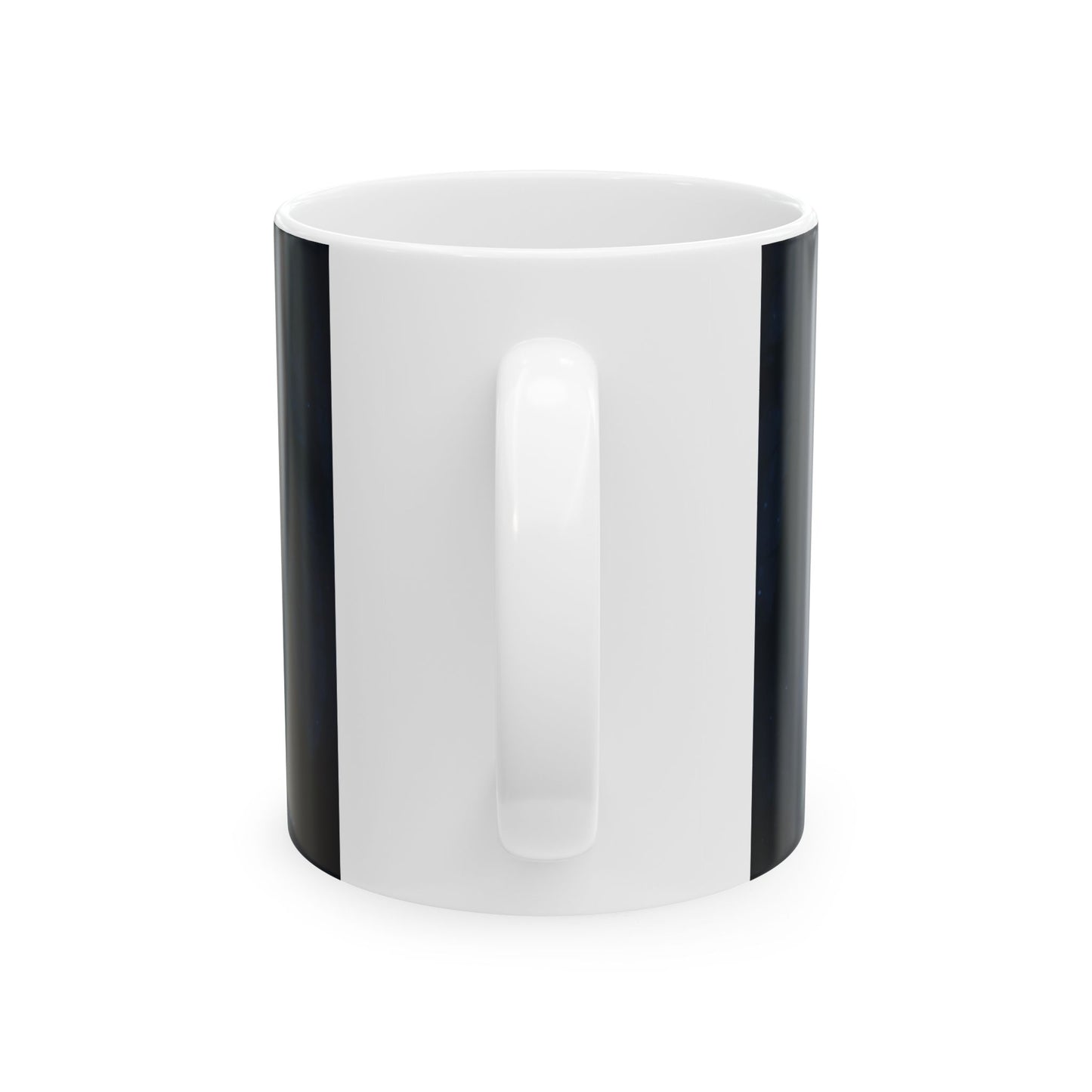 Howling Wolf Ceramic Mug - Mystical Moon Design, Coffee Lover Gift, Animal Lover Mug, Cozy Gift, Nature Lover Mug Digital Art