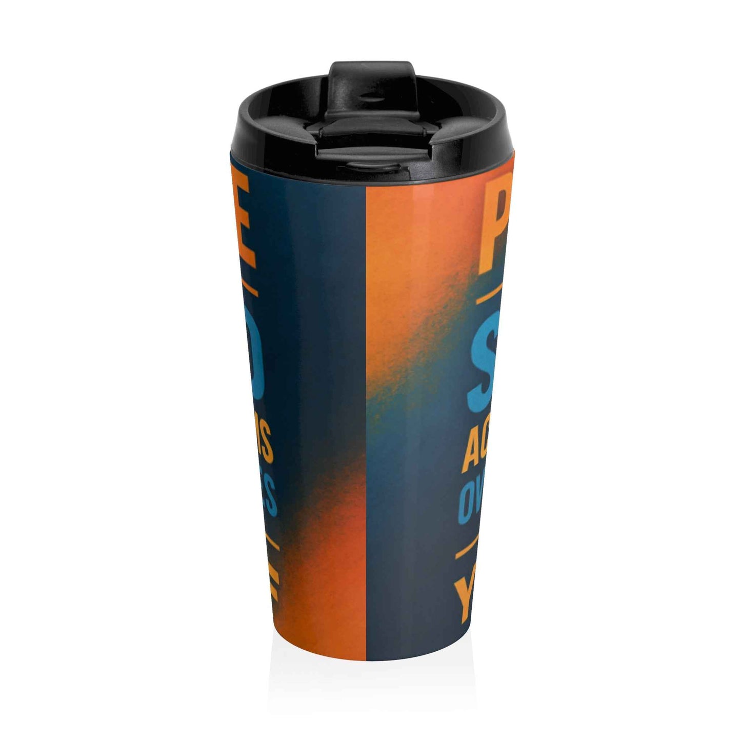 Personalized Inspirational Stainless Steel Travel Mug - Motivation, Coffee Tumbler, Gift for Nurses, Dreams, Perseverance