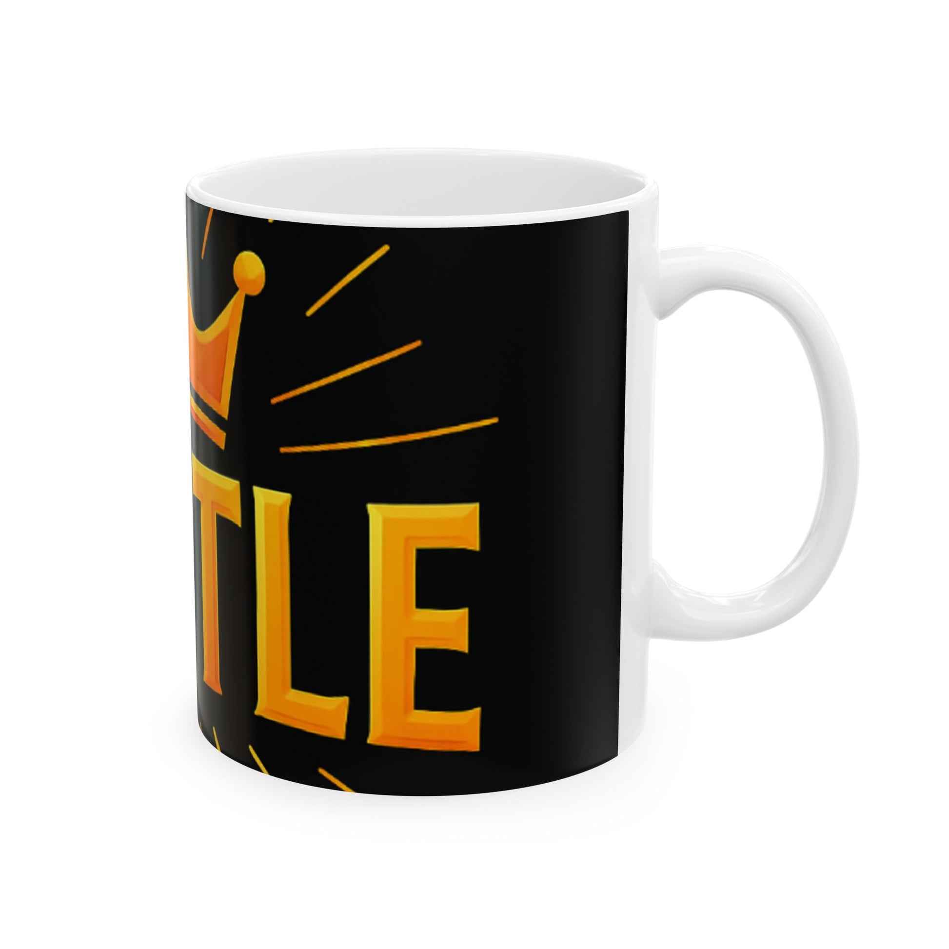 Hustle Ceramic Mug - Perfect for Coffee Lovers, Entrepreneurs, Motivation, Gifts, Home Office Decor  Digital Art