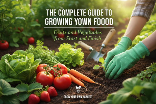 Ebook cover for The Complete Guide to Growing Your Own Food