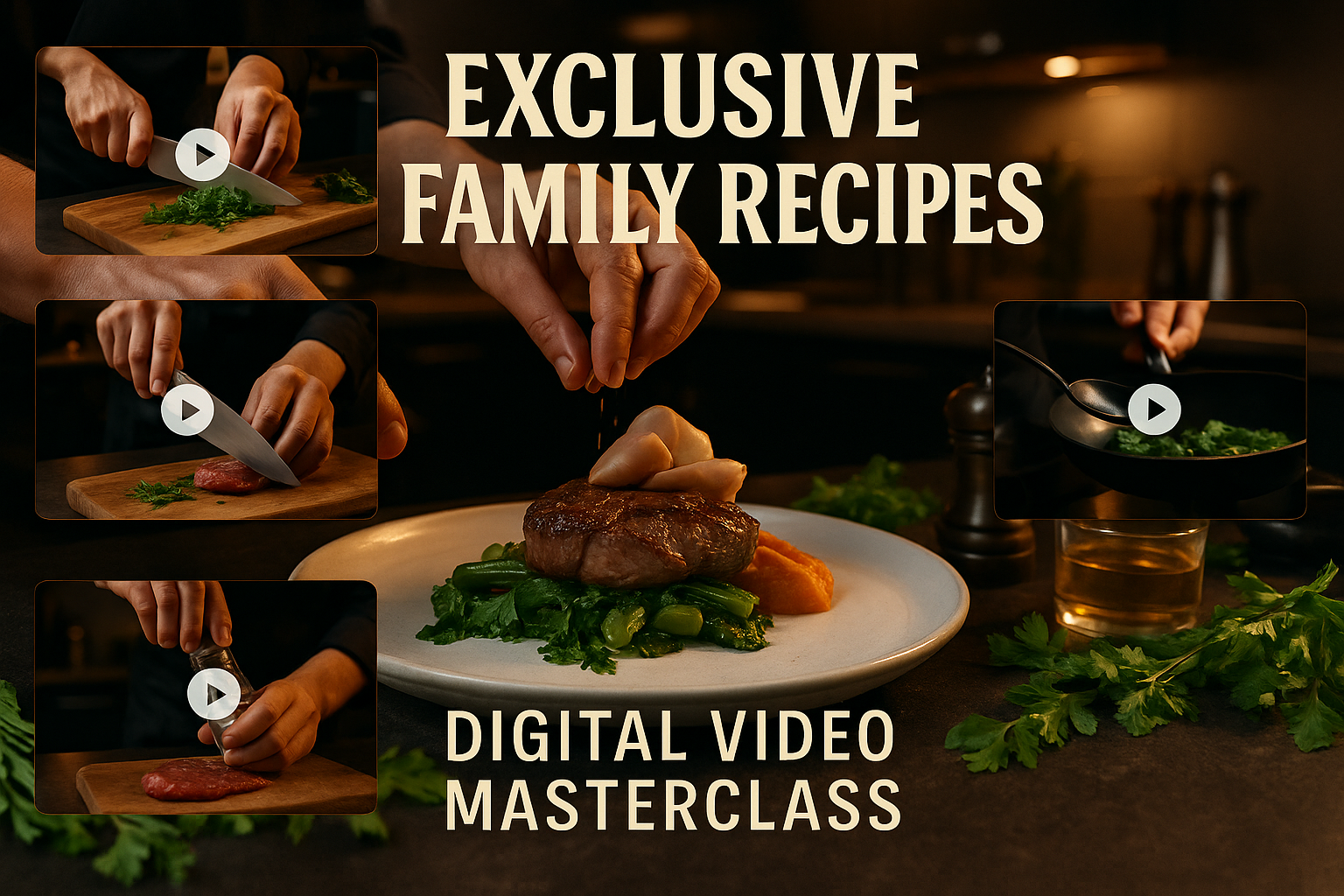 Exclusive Family Recipes - Digital Video Masterclass
