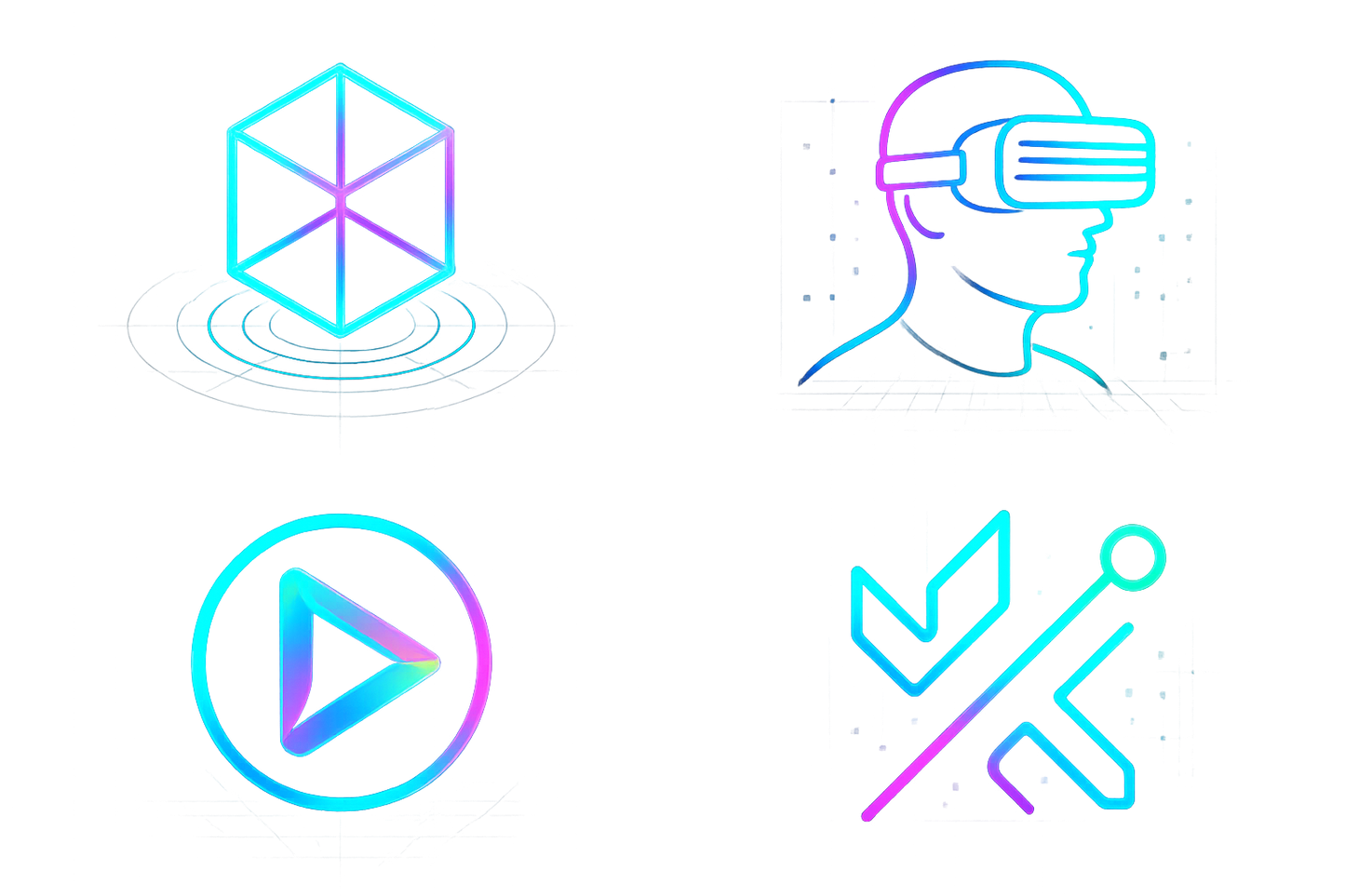 Exclusive Virtual Digital Art Logo Collection
