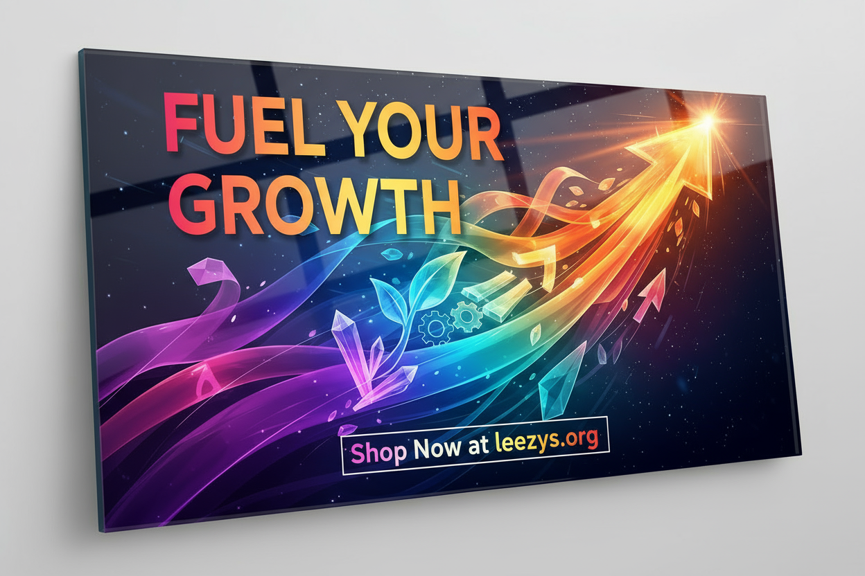 Growth and progress promotional banner