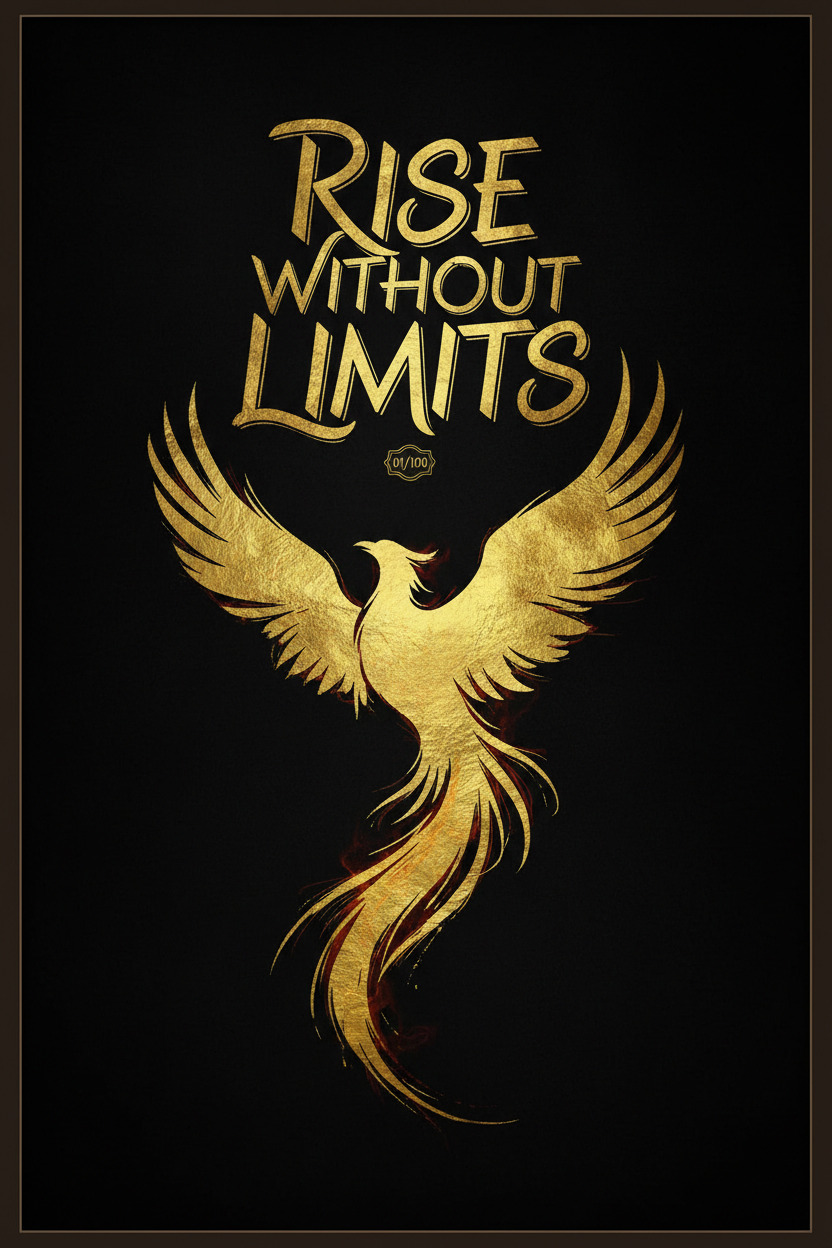 Rise Without Limits — Exclusive Motivational Digital Art Print