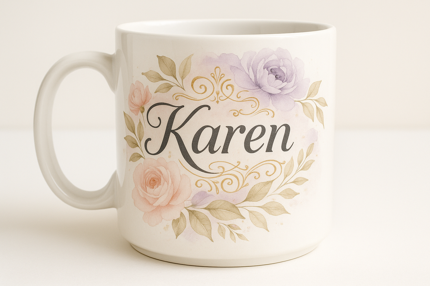 Karen's Exclusive Coffee Mug Design