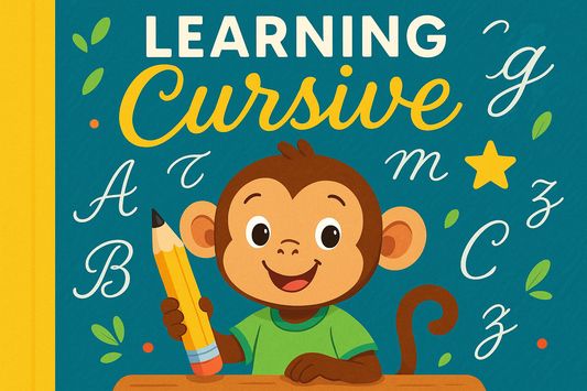 Learn Cursive Handwriting Book Cover
