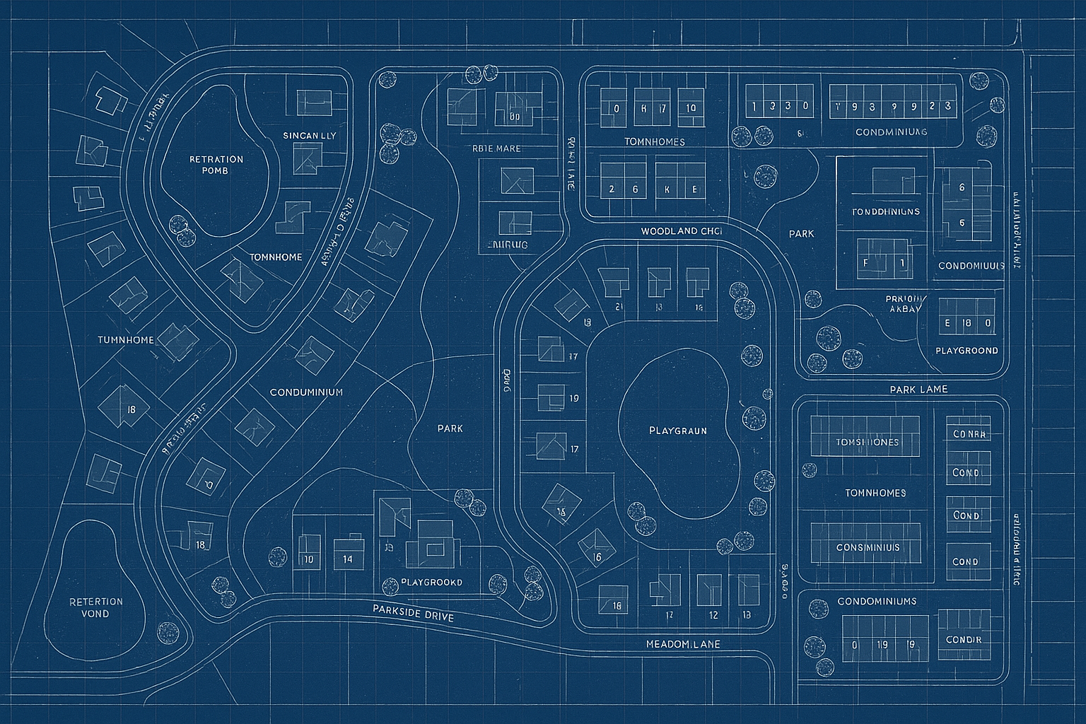 Luxury Housing Development Blueprint
