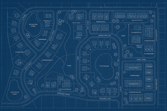 Luxury Housing Development Blueprint