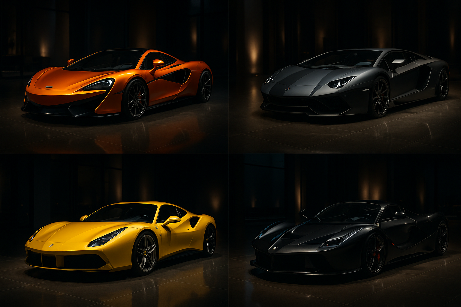 Luxury Supercars Collection