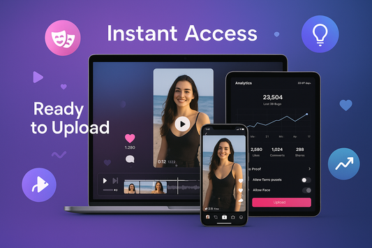 TikTok Digital Content Creation Setup