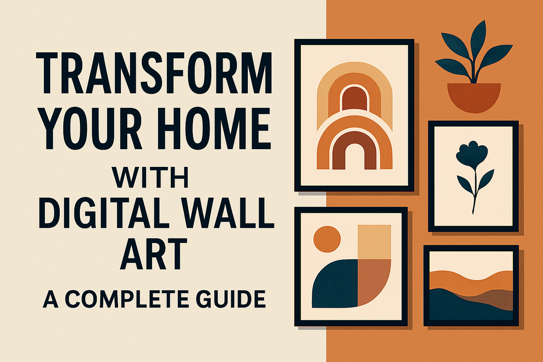 Transform Your Home with Digital Wall Art: A Complete Guide