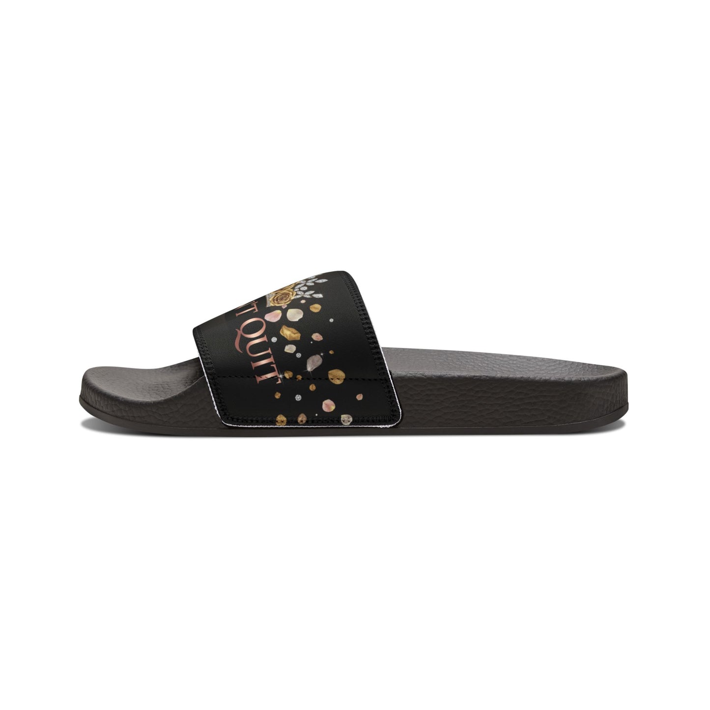 Women's 'Cheers & Bubbles' Removable-Strap Slide Sandals