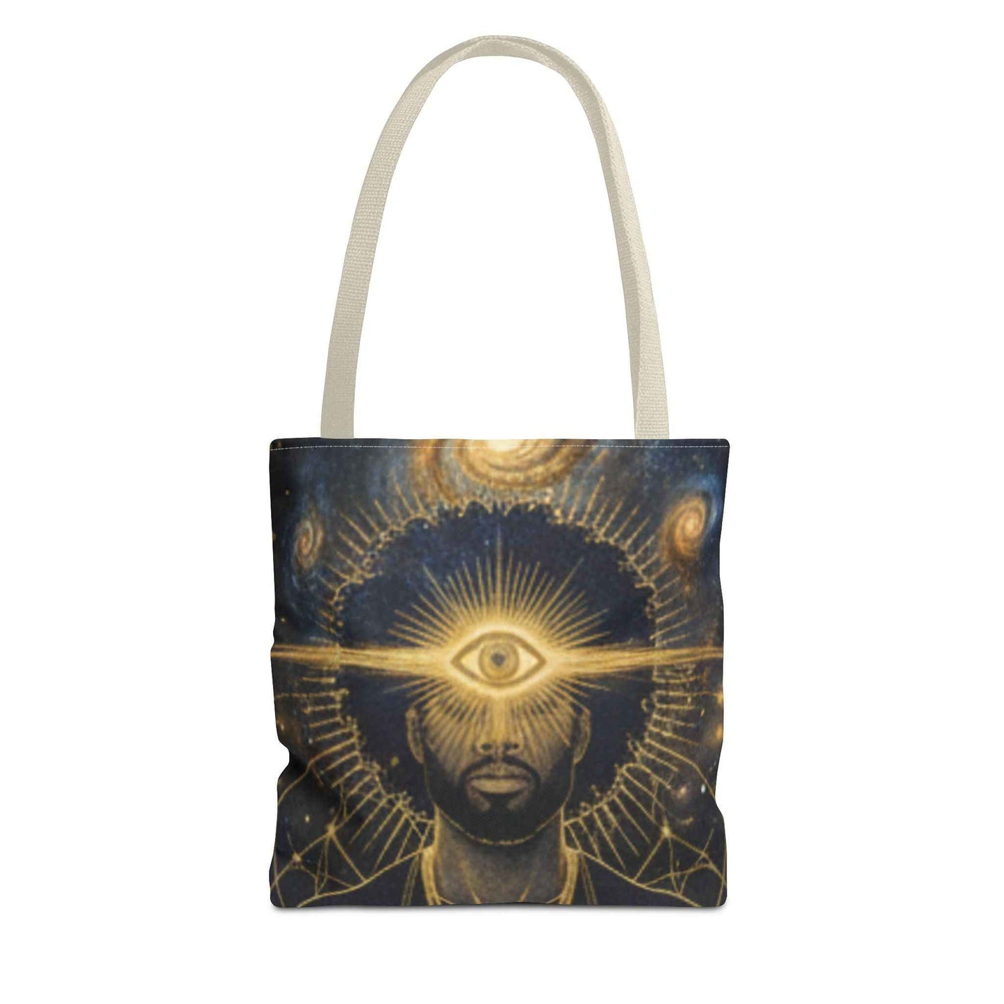 Mystic Third Eye Tote Bag — Spiritual Afrocentric Visionary Art Tote