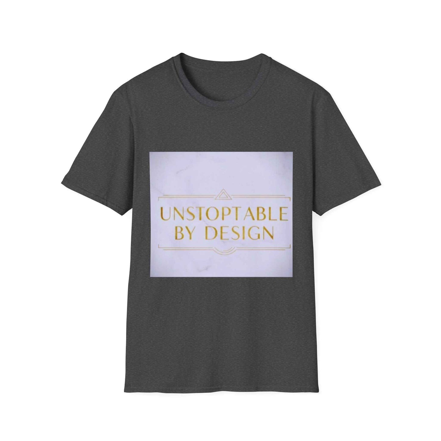 Unstoppable By Design T-Shirt — Inspirational Feminine Motivational Tee