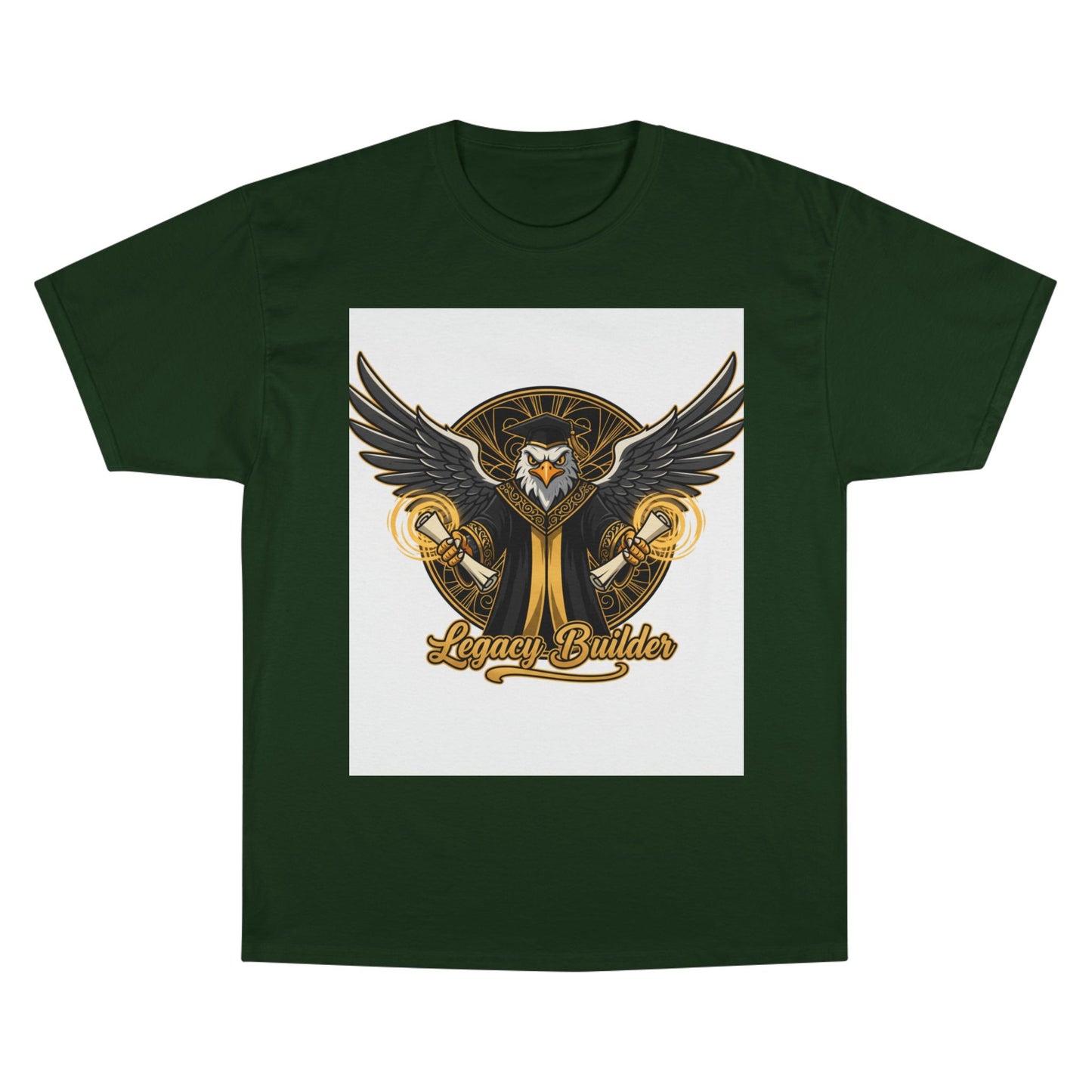 Champion T-Shirt — Legacy Builder Eagle Graphic Tee