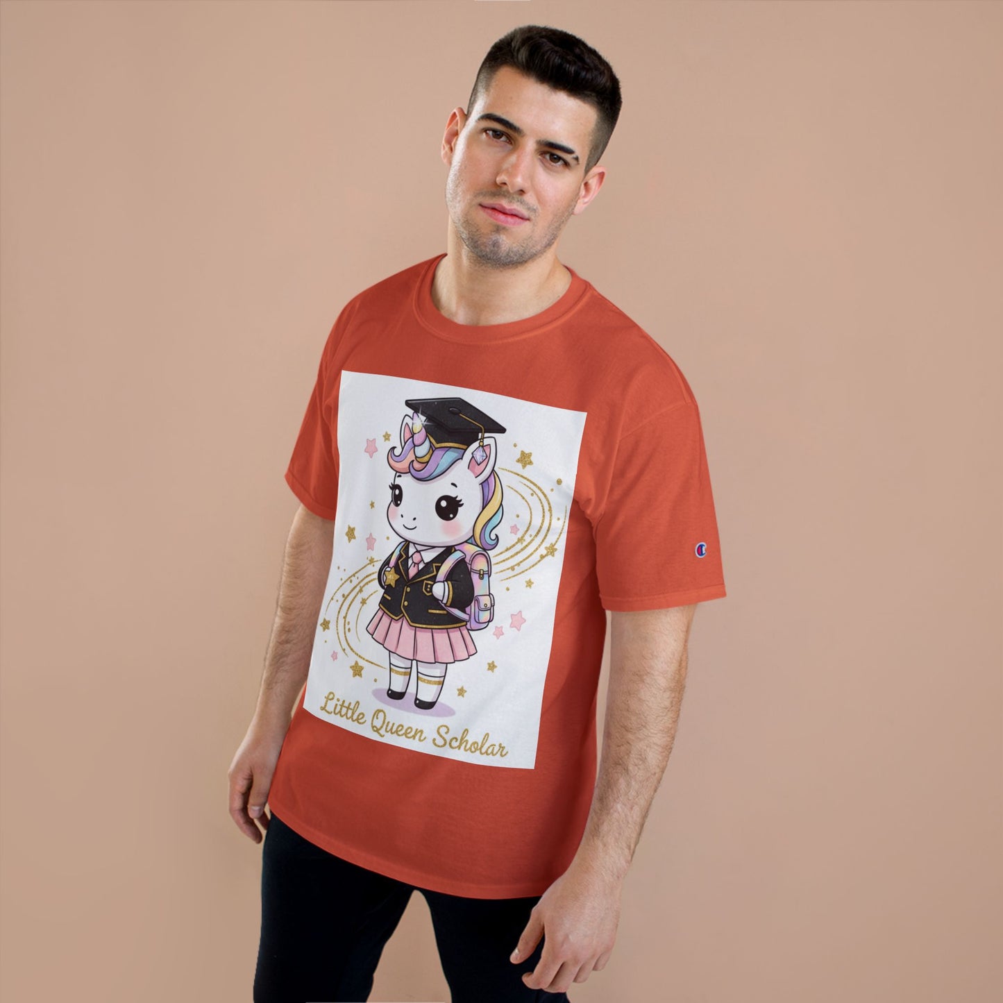 Little Queen Scholar T-Shirt — Cute Graduation Unicorn Tee for Girls