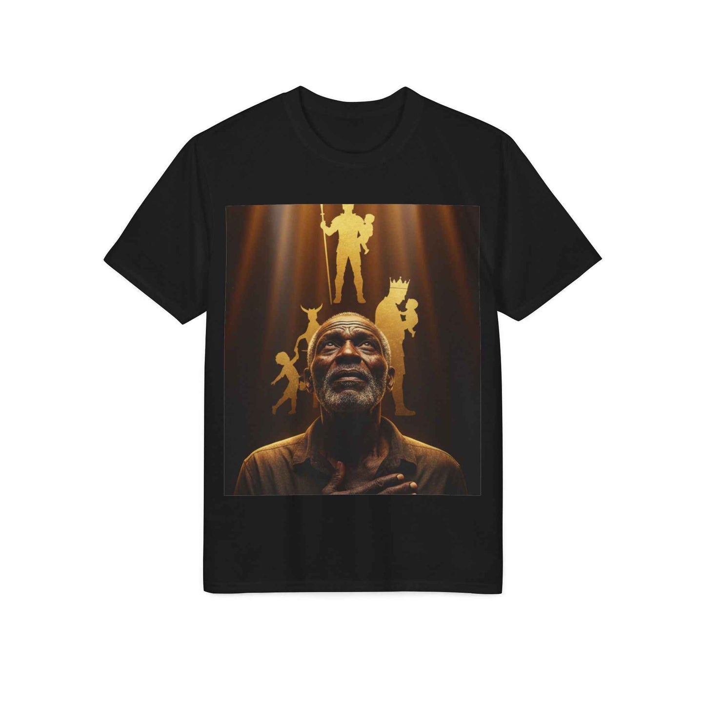 Inspirational Heroes T-Shirt — Golden Legacy Portrait