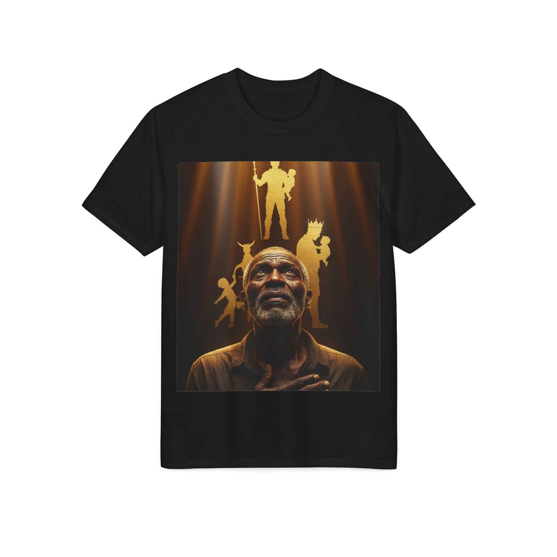 Inspirational Heroes T-Shirt — Golden Legacy Portrait