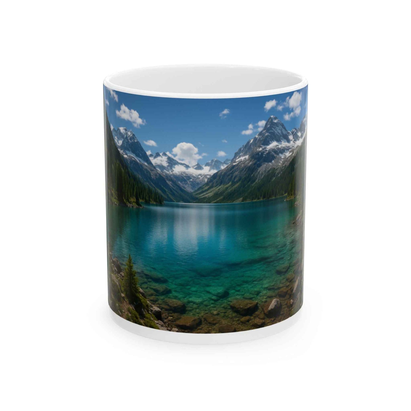 Scenic Nature Mug, Coffee Cup, Travel Gift, Outdoor Lover, Nature Lover Gift, Home Decor, Mountain View Mug