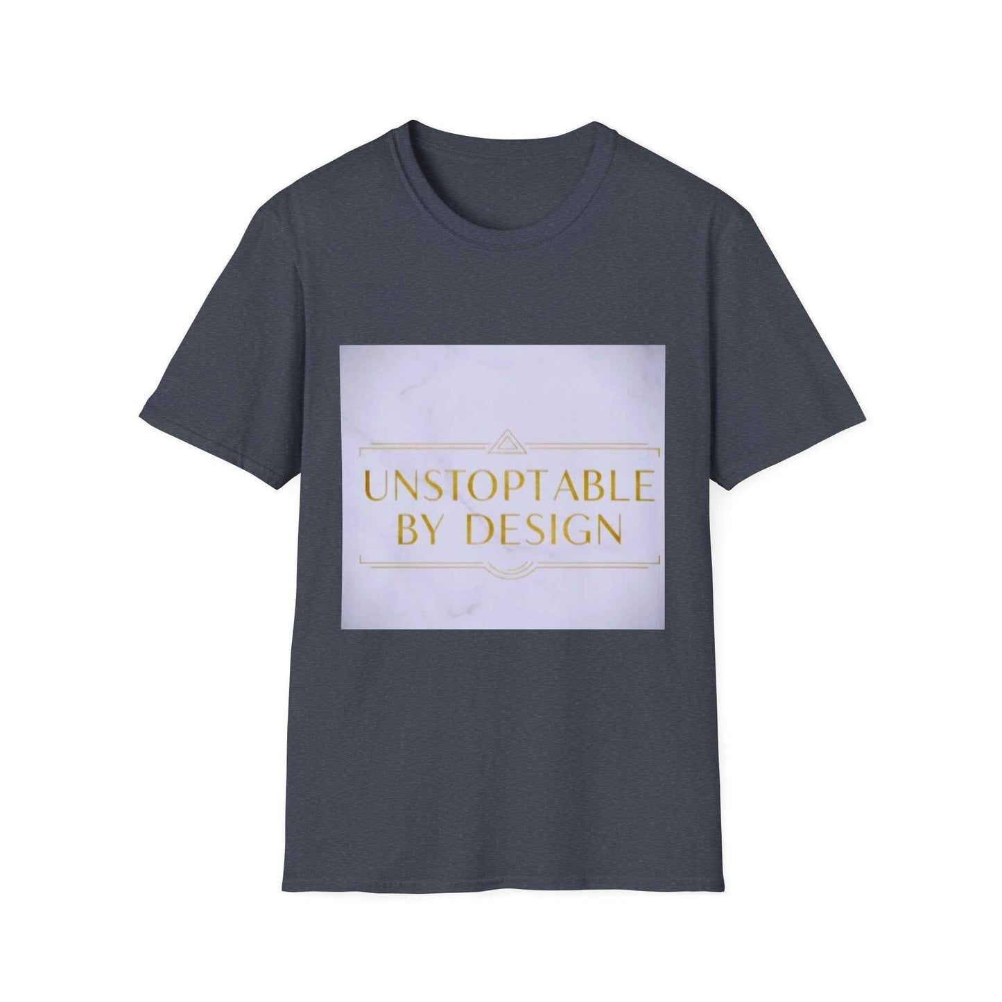 Unstoppable By Design T-Shirt — Inspirational Feminine Motivational Tee