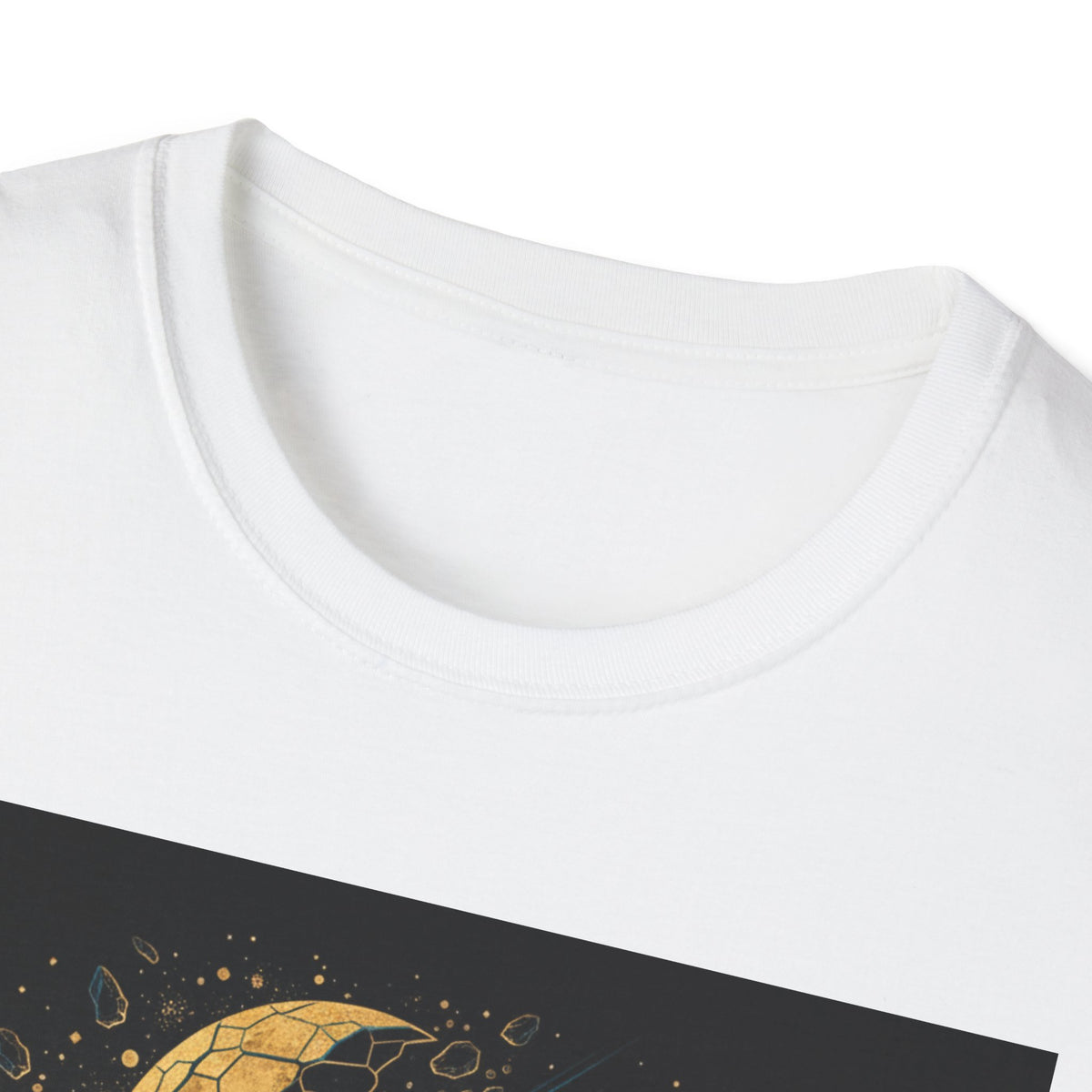Celestial Cat Moon T-Shirt — Night Sky Constellation Graphic Tee