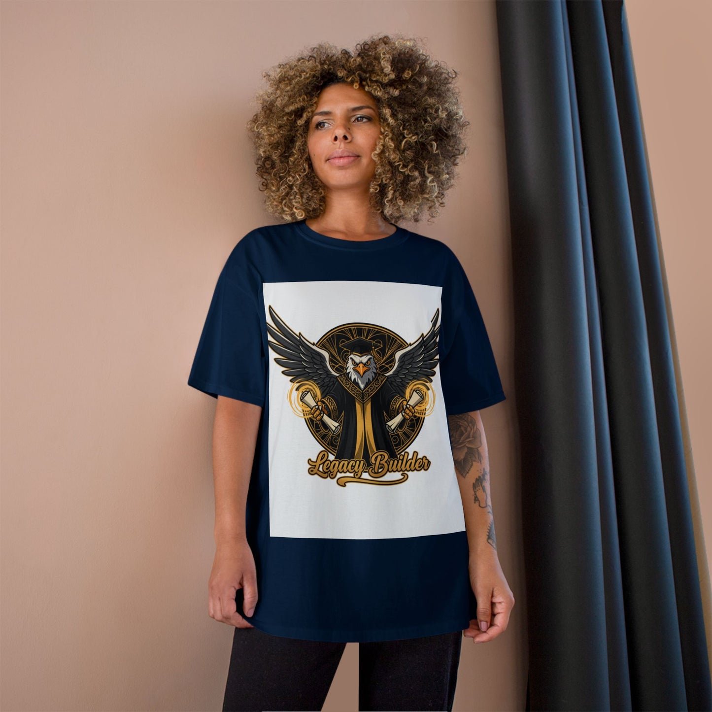 Champion T-Shirt — Legacy Builder Eagle Graphic Tee