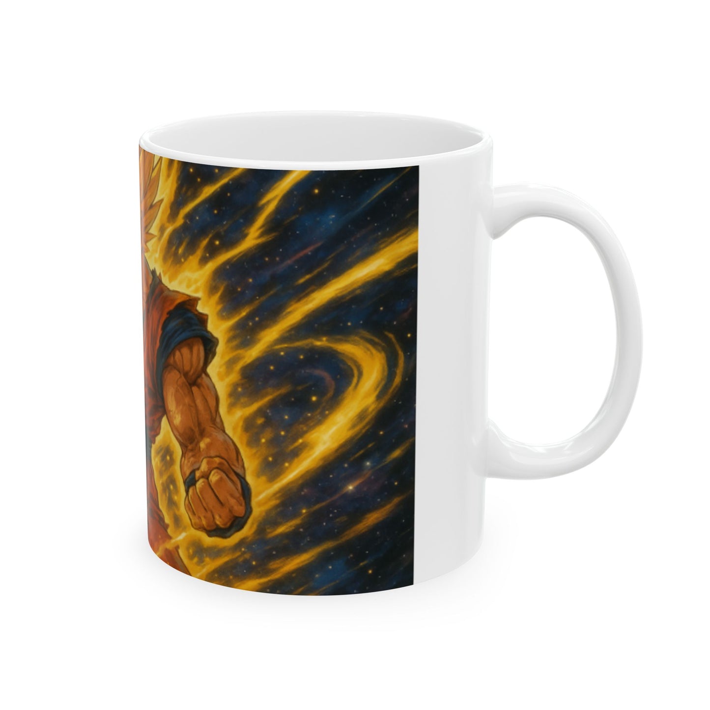 Dragon Ball Z Goku Ceramic Mug | 11oz & 15oz | Anime Gifts, Coffee Mug, Collectibles, Unique Drinkware, Fan Merchandise  Digital Art