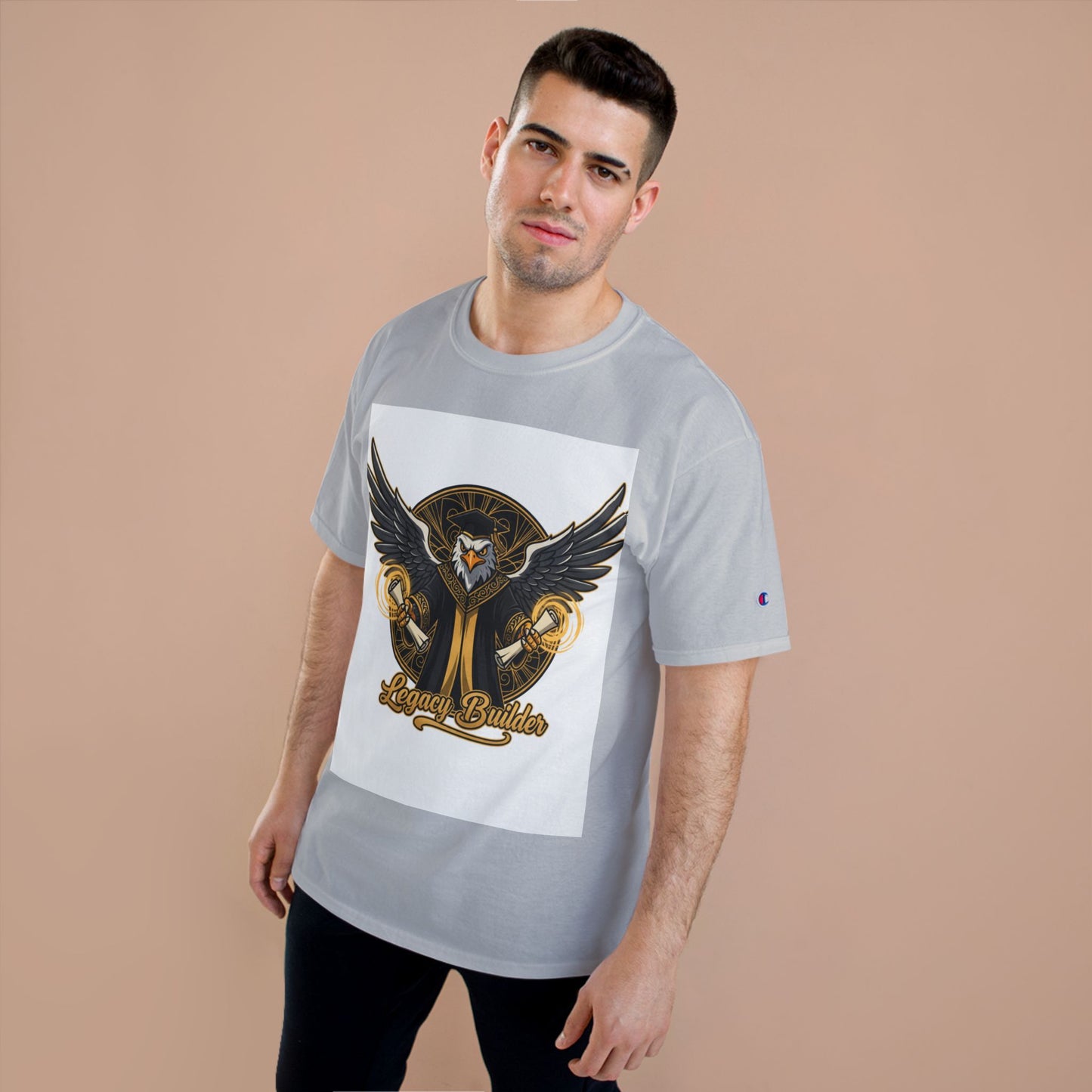 Champion T-Shirt — Legacy Builder Eagle Graphic Tee