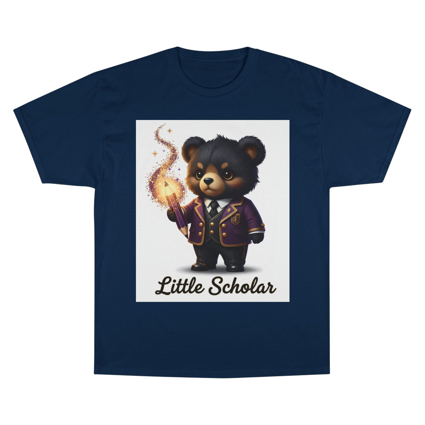 Little Scholar Bear T-Shirt – Cute Magical Teddy ‘Little Scholar’ Tee for Kids & Toddlers