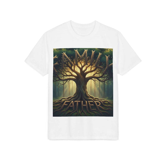Father Tree T-Shirt — Vintage Tree of Life Dad Tee for Father's Day