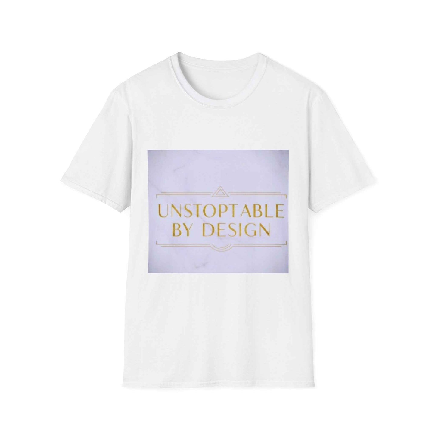 Unstoppable By Design T-Shirt — Inspirational Feminine Motivational Tee