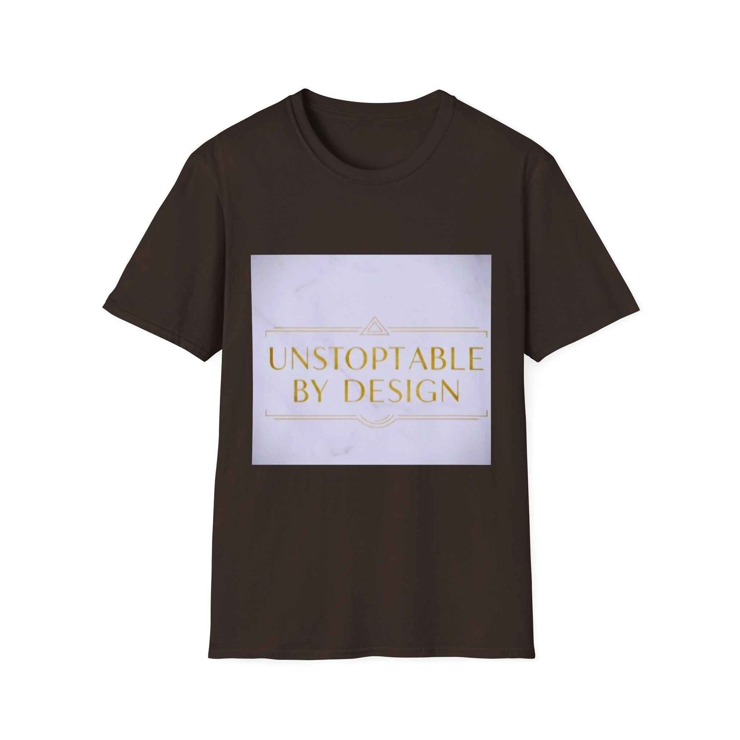 Unstoppable By Design T-Shirt — Inspirational Feminine Motivational Tee