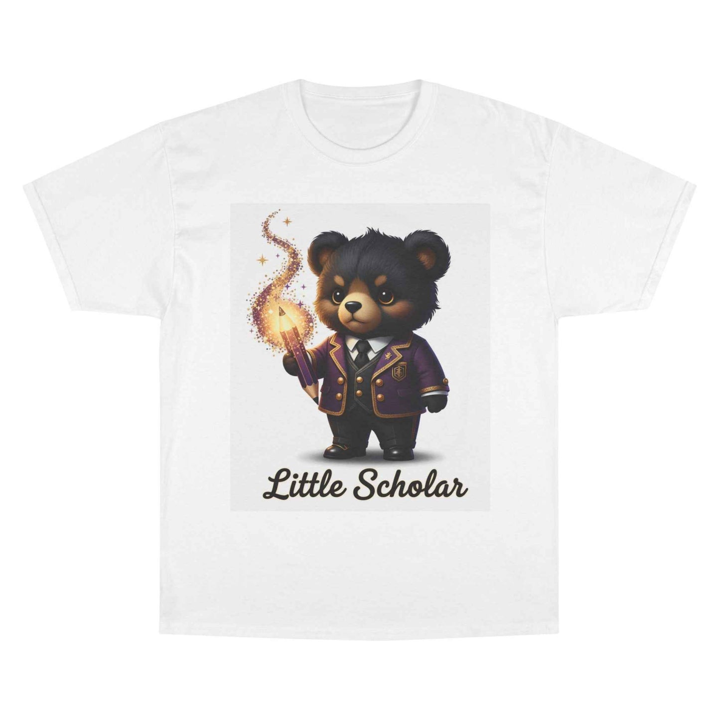 Little Scholar Bear T-Shirt – Cute Magical Teddy ‘Little Scholar’ Tee for Kids & Toddlers