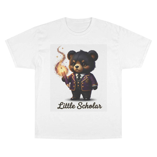 Little Scholar Bear T-Shirt – Cute Magical Teddy ‘Little Scholar’ Tee for Kids & Toddlers