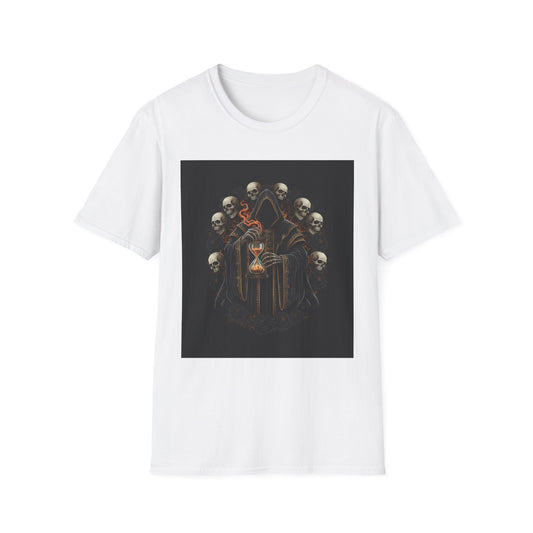 Skull Oracle T-Shirt — Gothic Skeleton Ritual Art Tee