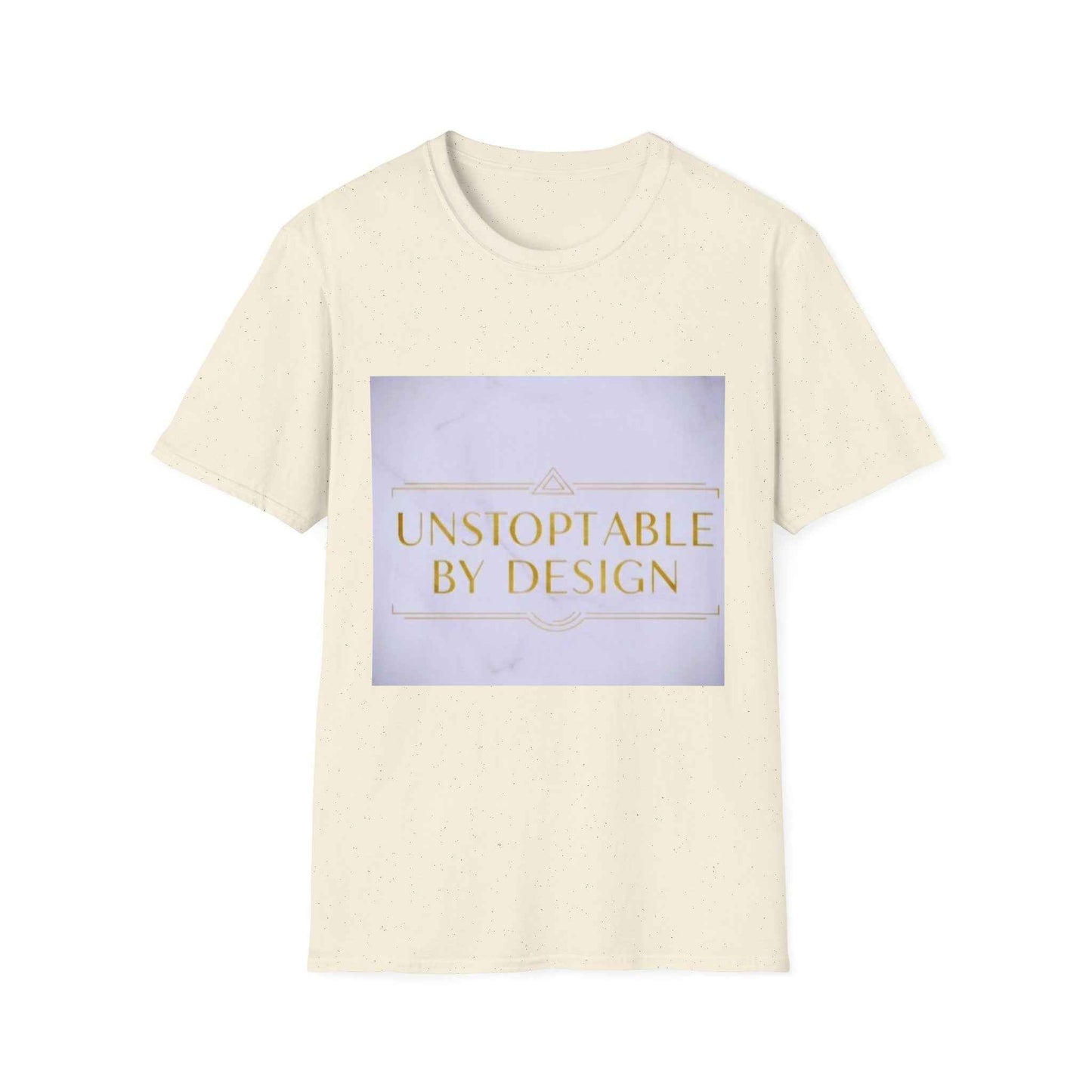 Unstoppable By Design T-Shirt — Inspirational Feminine Motivational Tee