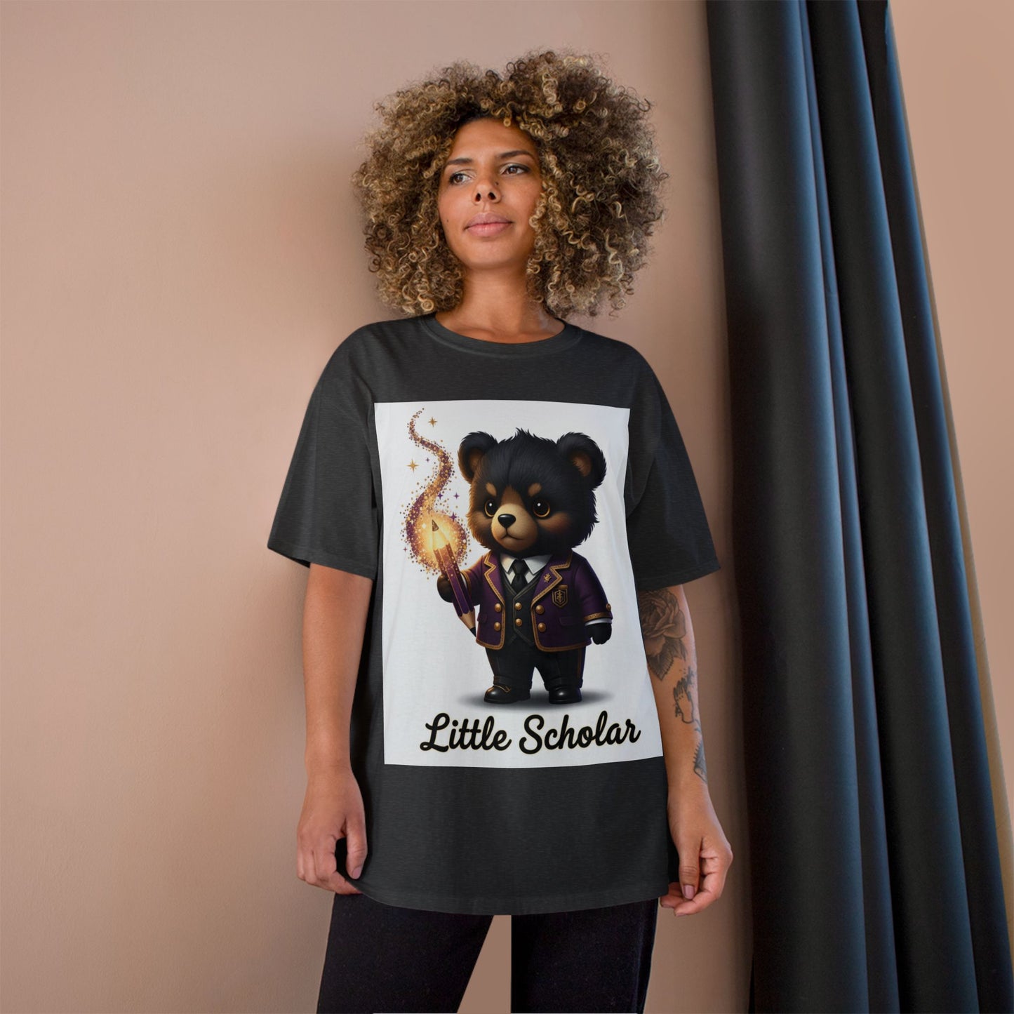 Little Scholar Bear T-Shirt – Cute Magical Teddy ‘Little Scholar’ Tee for Kids & Toddlers