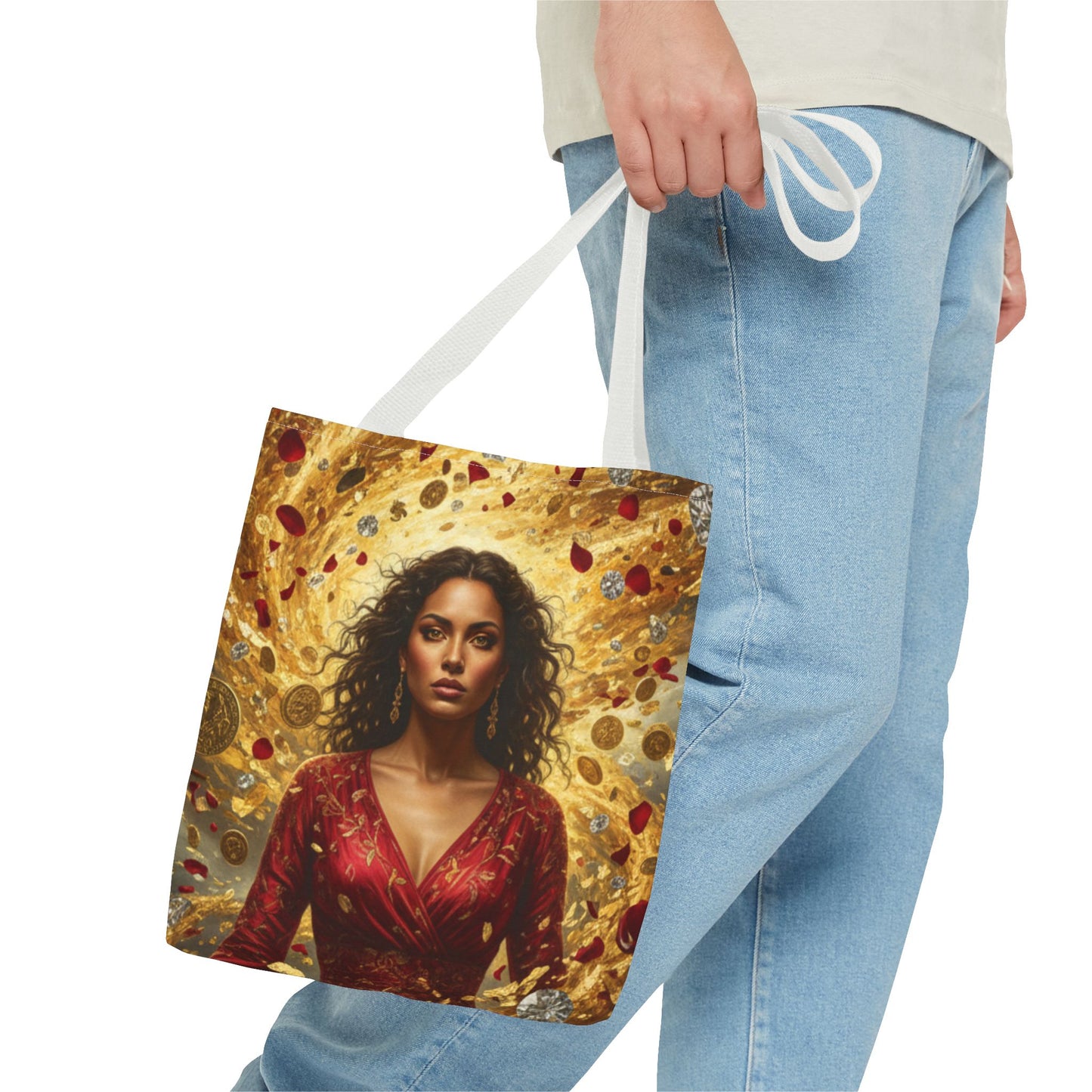 Golden Goddess Art Tote
