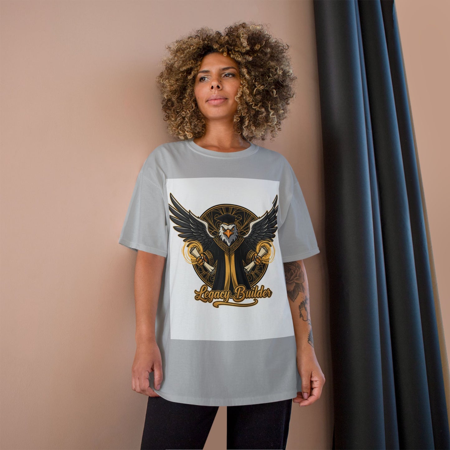 Champion T-Shirt — Legacy Builder Eagle Graphic Tee