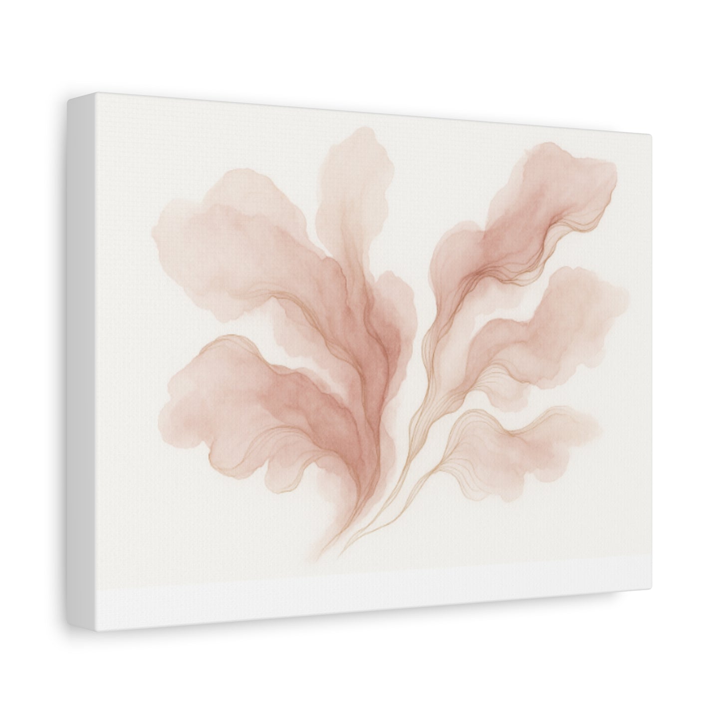 Elegant Abstract Canvas Wall Art, Modern Decor, Minimalist Home Accent, Gift for Plant Lovers, Nature-Inspired Decor