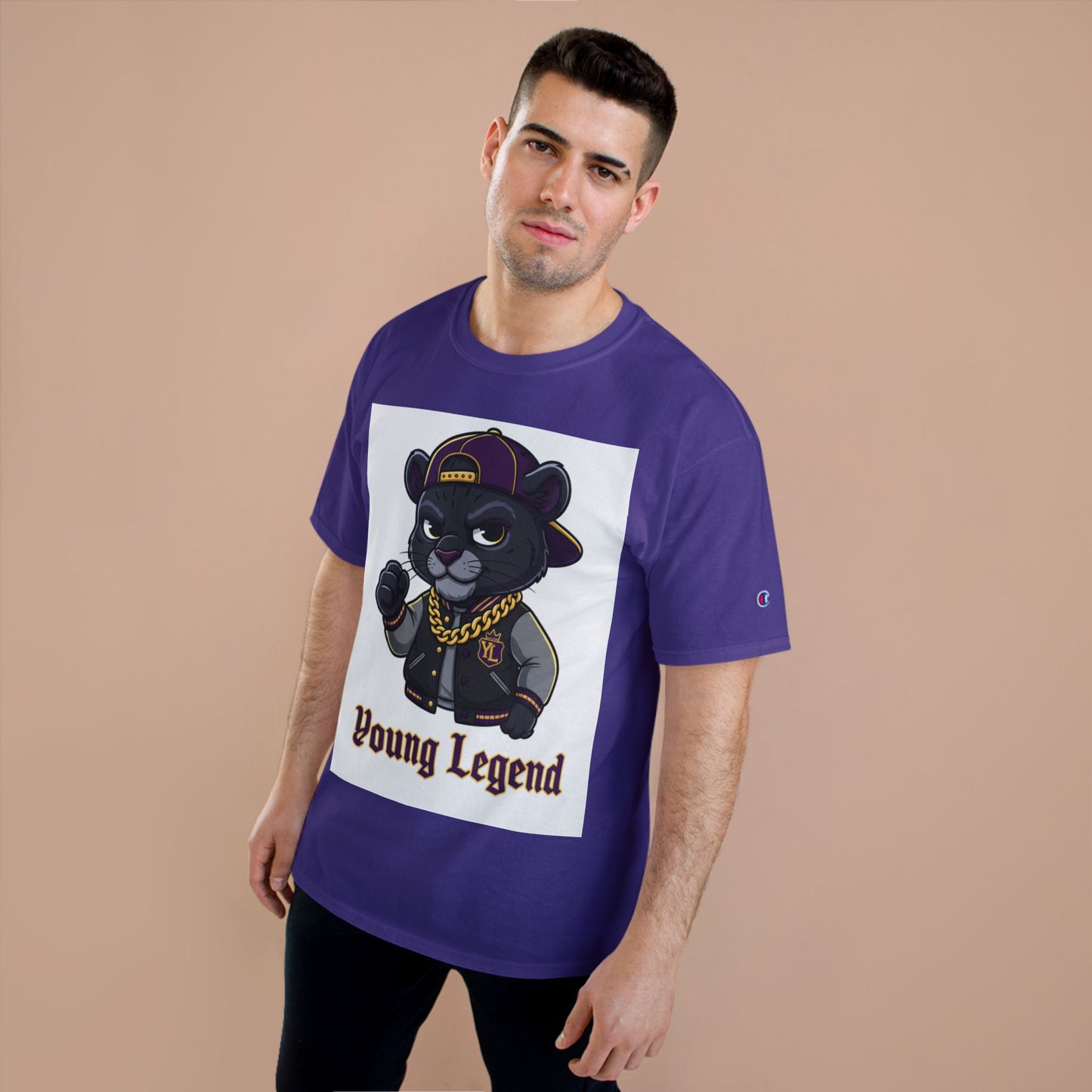 Young Legend Panther T-Shirt – 'Young Legend' Graphic Tee for Kids & Teens