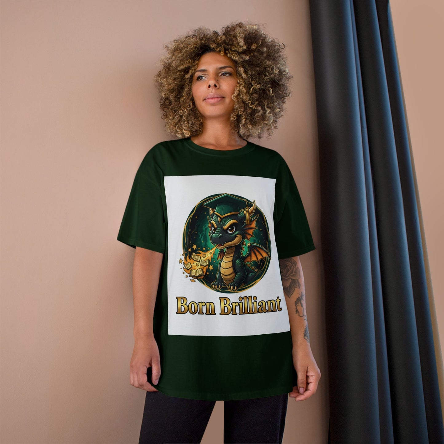 Born Brilliant Dragon T-Shirt